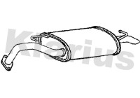 Exhaust backbox / end silencer