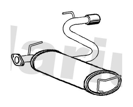 Exhaust backbox / end silencer, Image 2