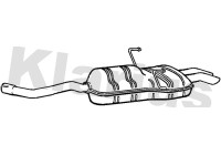 Exhaust backbox / end silencer