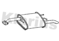 Exhaust backbox / end silencer