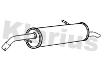 Exhaust backbox / end silencer