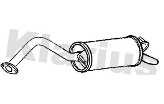 Exhaust backbox / end silencer, Image 2