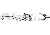 Exhaust backbox / end silencer