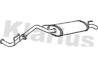 Exhaust backbox / end silencer