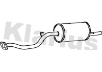 Exhaust backbox / end silencer