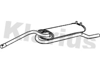 Exhaust backbox / end silencer