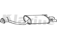 Exhaust backbox / end silencer