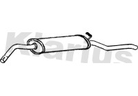 Exhaust backbox / end silencer