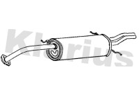 Exhaust backbox / end silencer