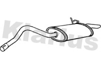 Exhaust backbox / end silencer