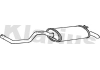 Exhaust backbox / end silencer