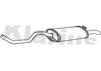Exhaust backbox / end silencer