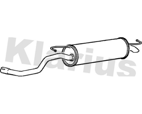 Exhaust backbox / end silencer, Image 2