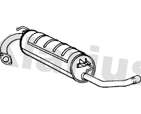 Exhaust backbox / end silencer, Image 2