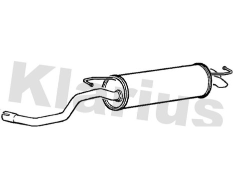 Exhaust backbox / end silencer, Image 2