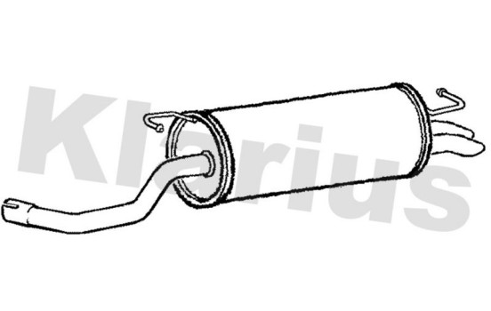 Exhaust backbox / end silencer, Image 2