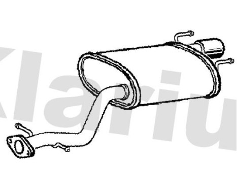 Exhaust backbox / end silencer, Image 2