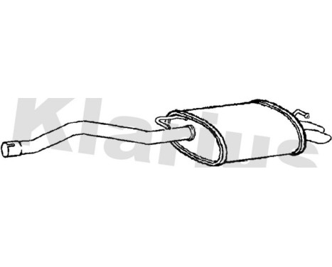 Exhaust backbox / end silencer, Image 2