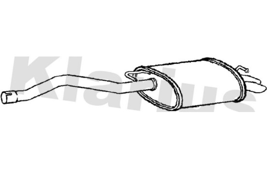 Exhaust backbox / end silencer, Image 2