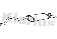 Exhaust backbox / end silencer