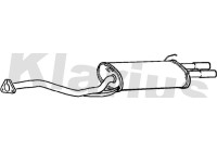 Exhaust backbox / end silencer