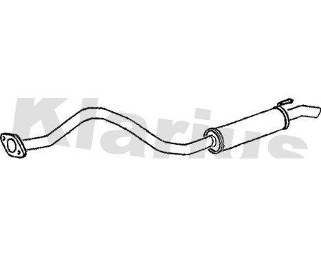 Exhaust backbox / end silencer