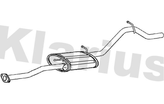 Exhaust backbox / end silencer, Image 2