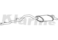 Exhaust backbox / end silencer