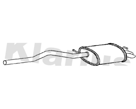 Exhaust backbox / end silencer, Image 2