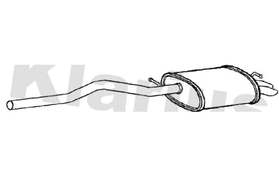 Exhaust backbox / end silencer, Image 2