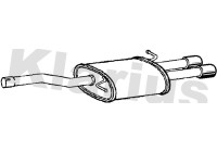 Exhaust backbox / end silencer