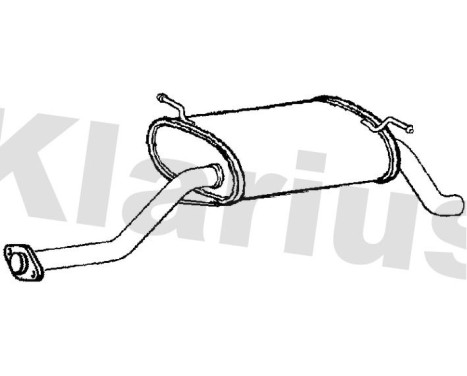 Exhaust backbox / end silencer, Image 3