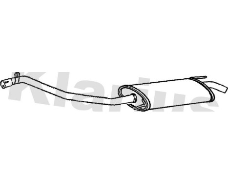 Exhaust backbox / end silencer, Image 3