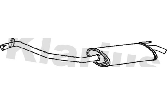 Exhaust backbox / end silencer, Image 3
