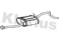 Exhaust backbox / end silencer