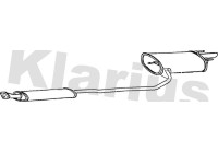 Exhaust backbox / end silencer