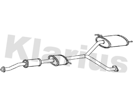 Exhaust backbox / end silencer, Image 2