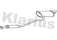 Exhaust backbox / end silencer