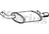 Exhaust backbox / end silencer