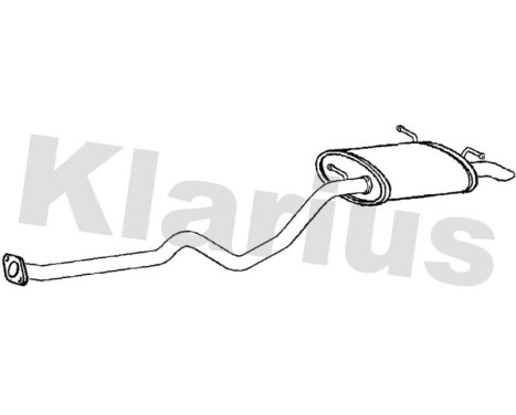 Exhaust backbox / end silencer, Image 2