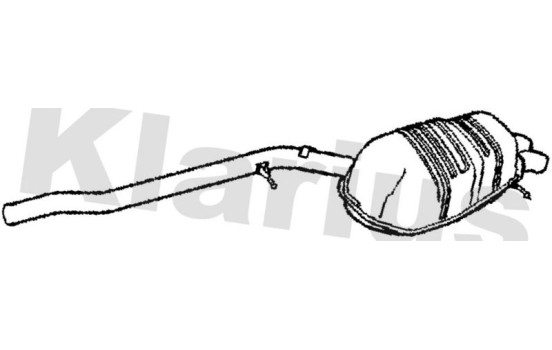 Exhaust backbox / end silencer, Image 2