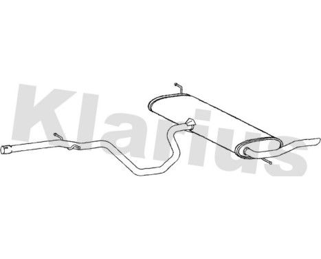 Exhaust backbox / end silencer, Image 2