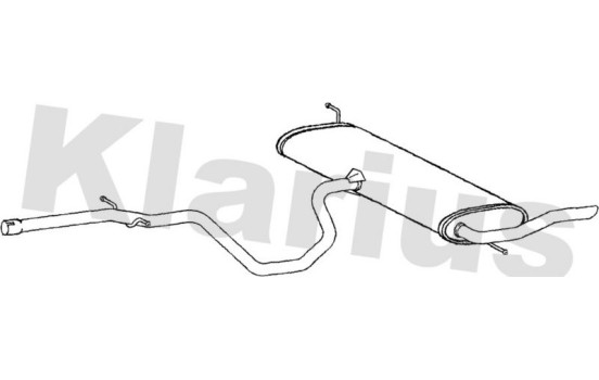 Exhaust backbox / end silencer, Image 2