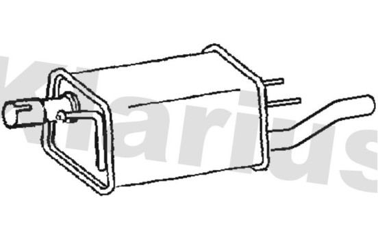 Exhaust backbox / end silencer, Image 2