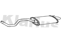 Exhaust backbox / end silencer