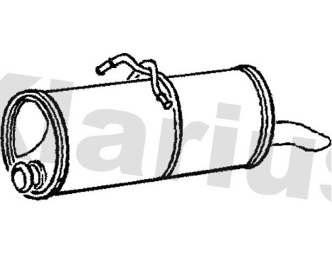 Exhaust backbox / end silencer, Image 2