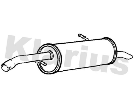 Exhaust backbox / end silencer, Image 2