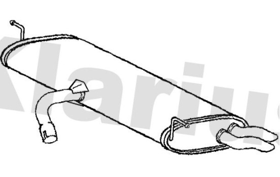 Exhaust backbox / end silencer, Image 2