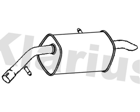 Exhaust backbox / end silencer, Image 2