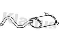 Exhaust backbox / end silencer